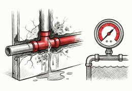 Come posso controllare un impianto per verificare la presenza di perdite prima di coprirlo?